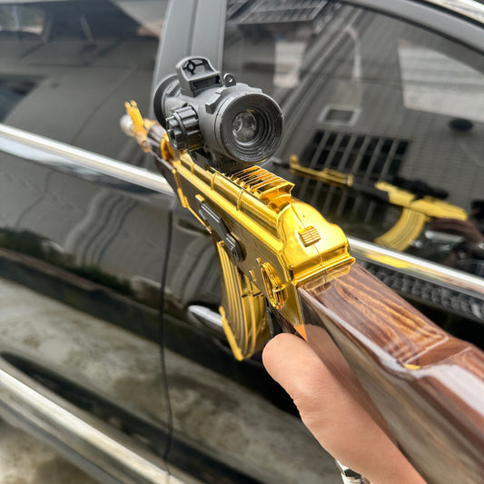 Golden AK47 Tactical Storm Wash Blaster, Car Wash Accessory