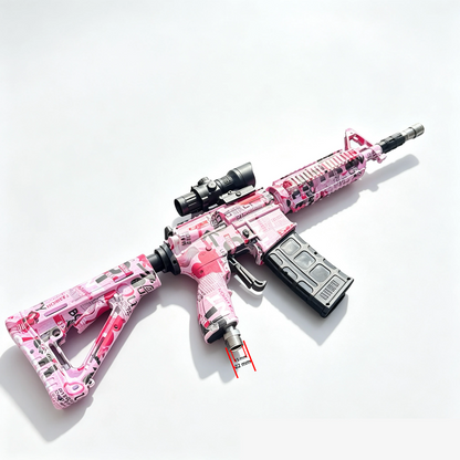 Pink Graffiti M4 Car Wash Gun