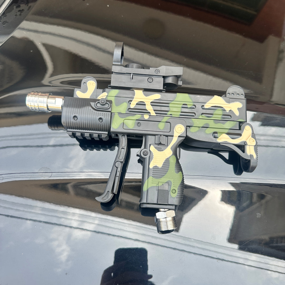 UZI Camouflage Green Car Wash Water Gun
