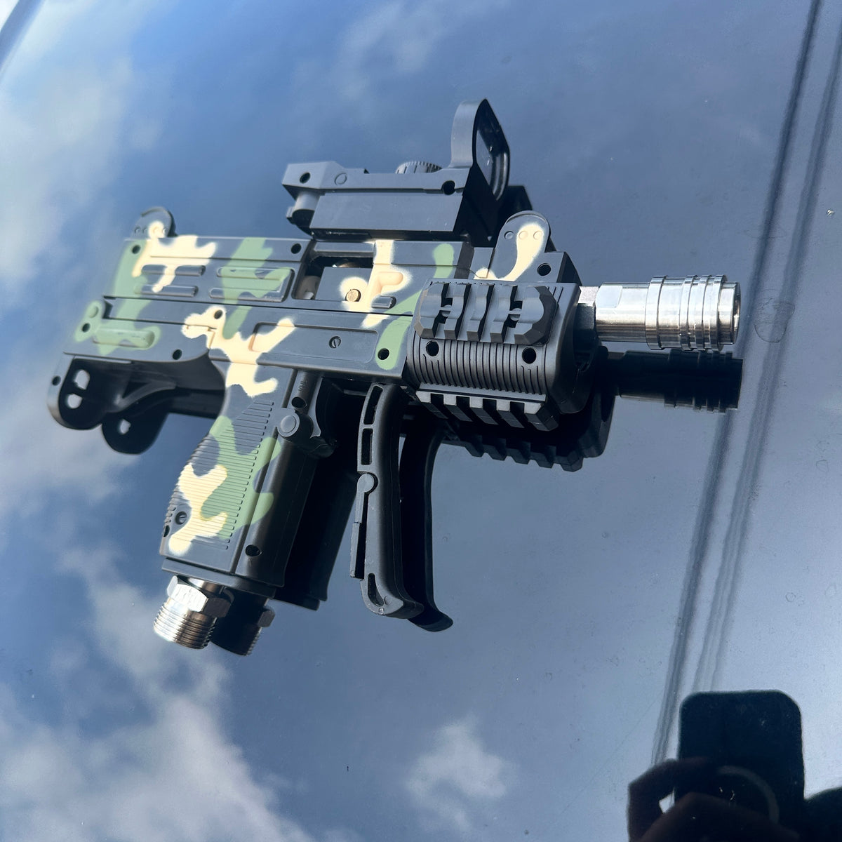 UZI Camouflage Green Car Wash Water Gun