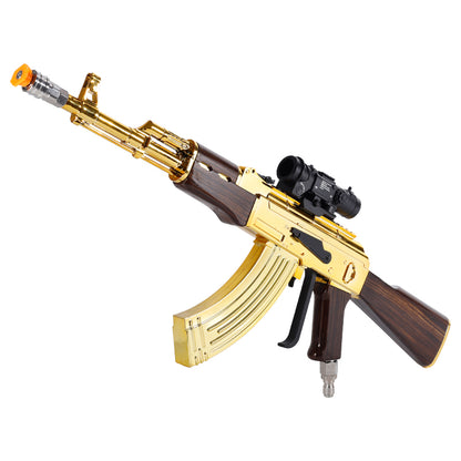 Golden AK47 Water Gun High Pressure Car Washer